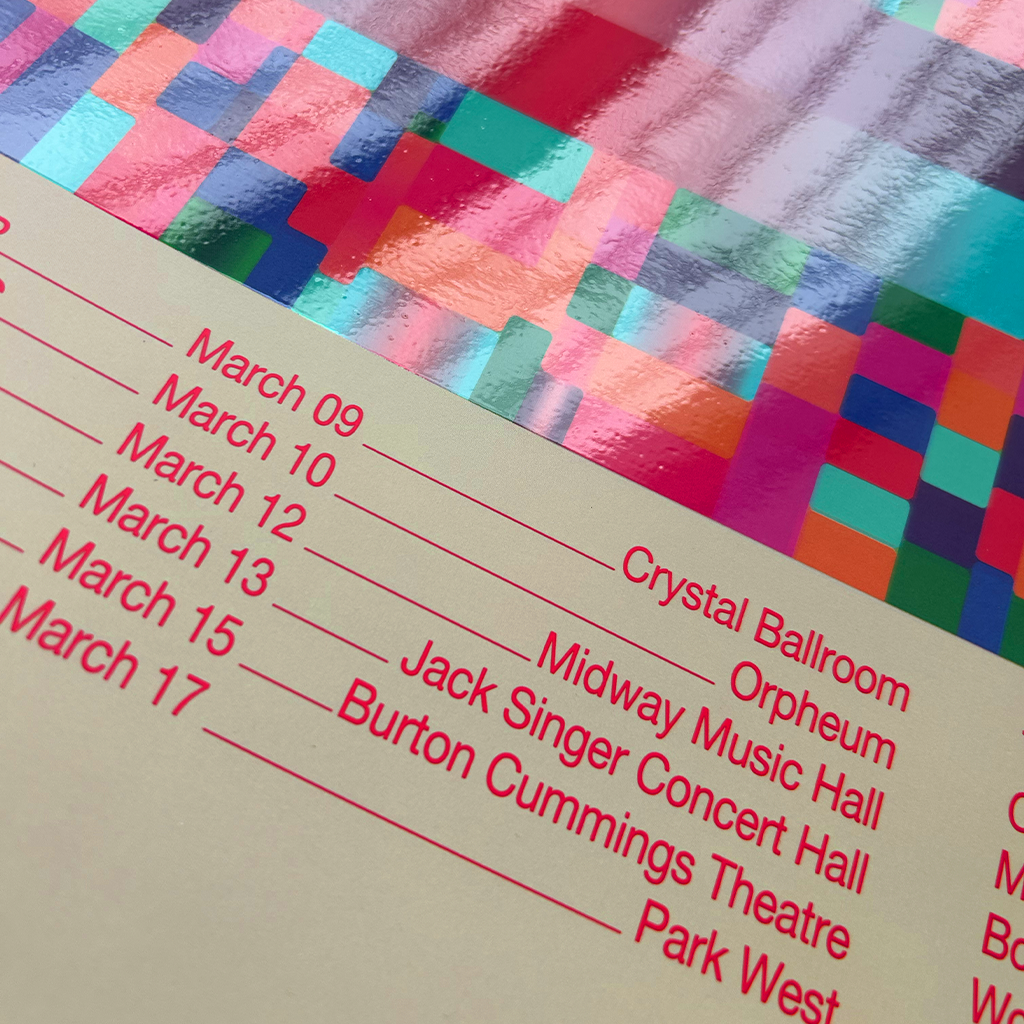 Matt Berninger 2026 Tour Poster