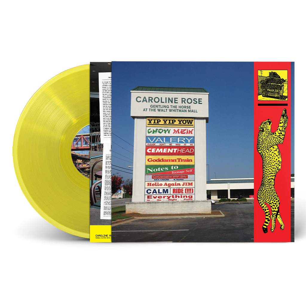 Gentling the Horse at the Walt Whitman Mall 12" Vinyl (Potato Chip Yellow)