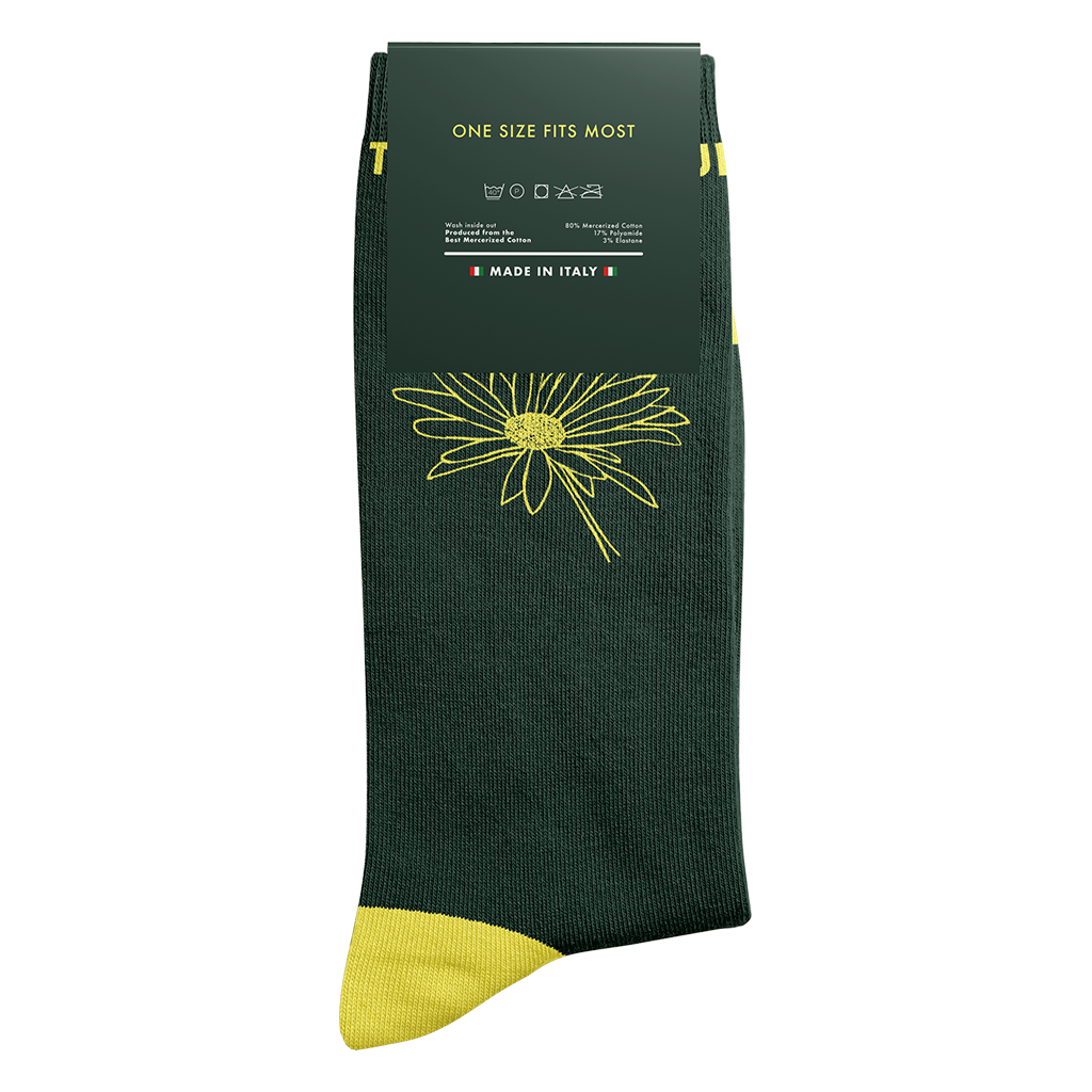 In Our Own Sweet Time Daisy Socks