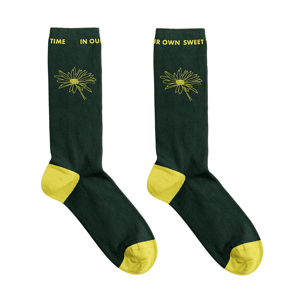 In Our Own Sweet Time Daisy Socks