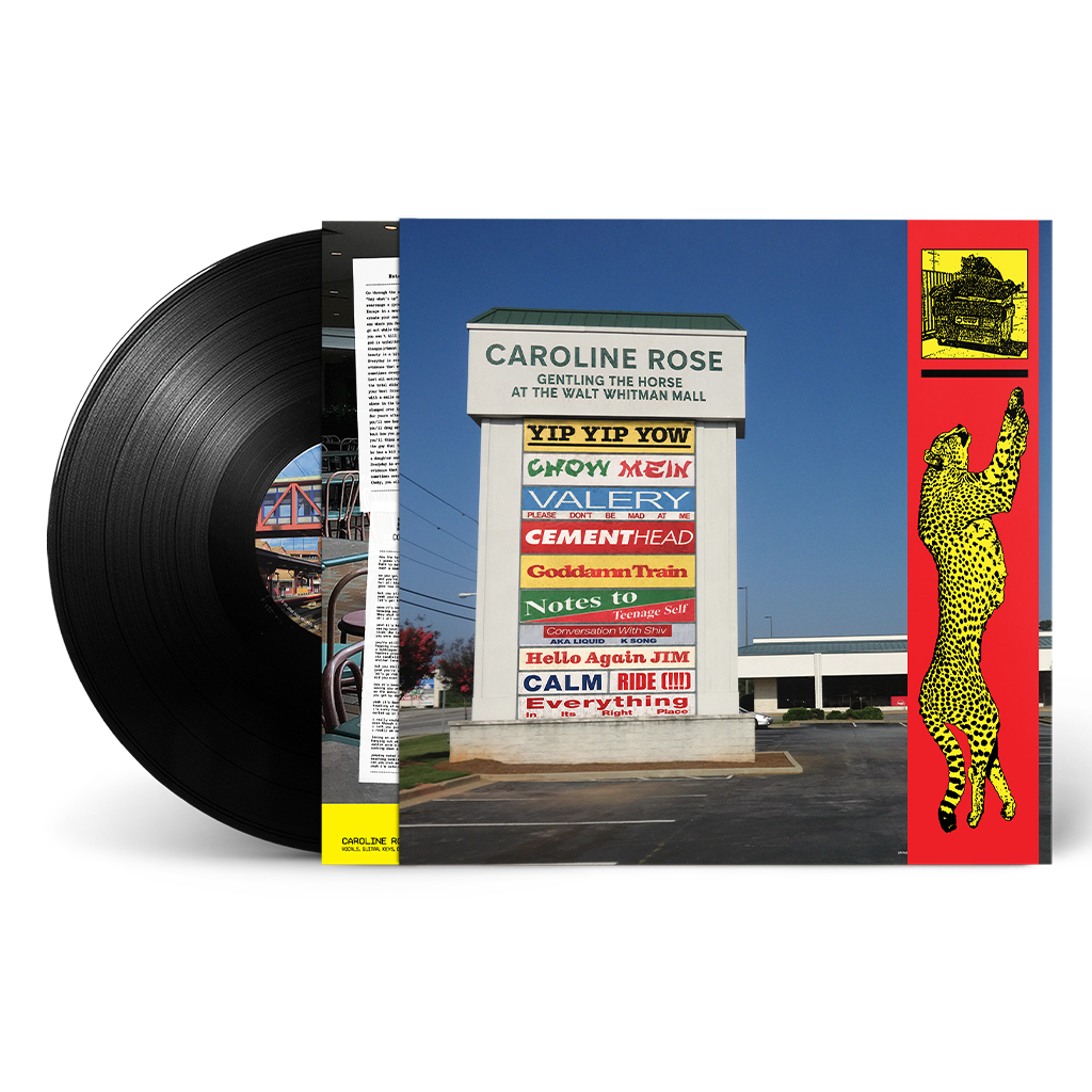 Gentling the Horse at the Walt Whitman Mall 12" Vinyl (Oil Spill Black)