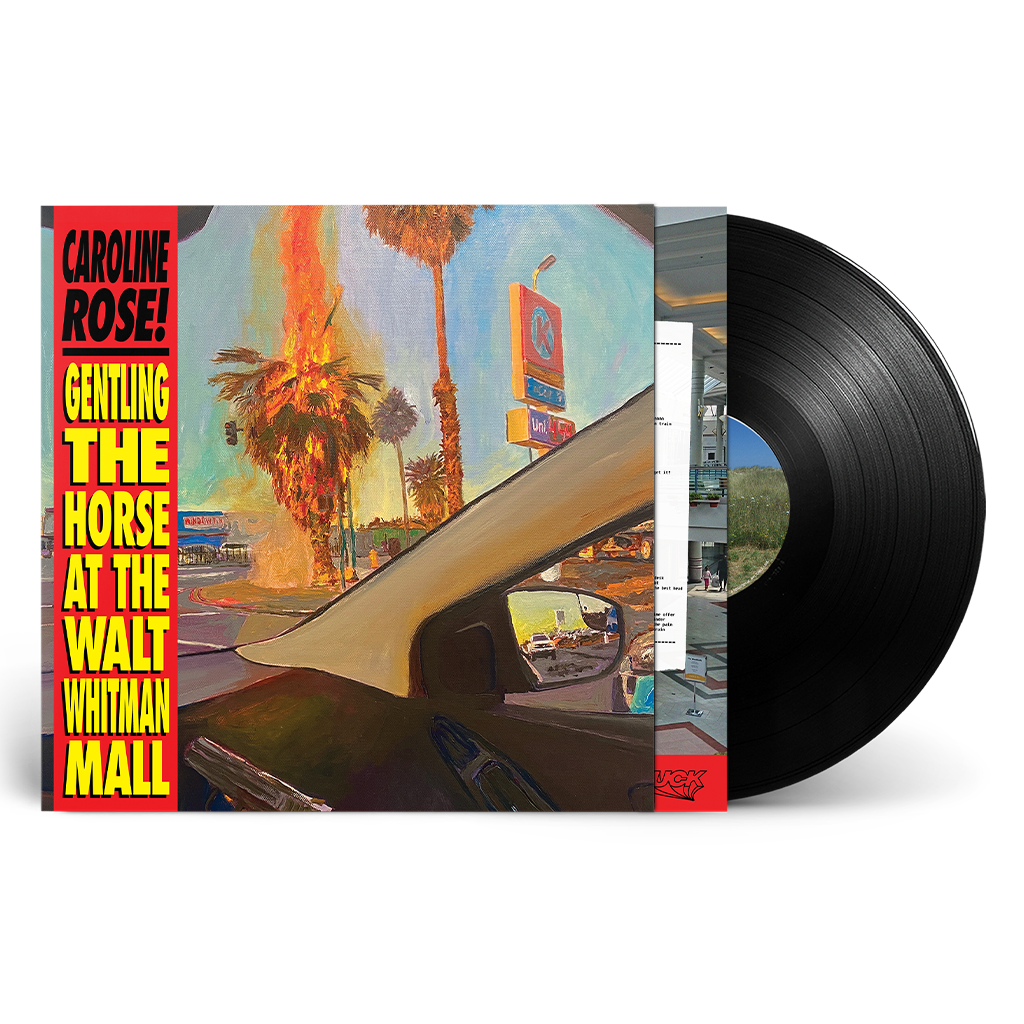 Gentling the Horse at the Walt Whitman Mall 12" Vinyl (Oil Spill Black)