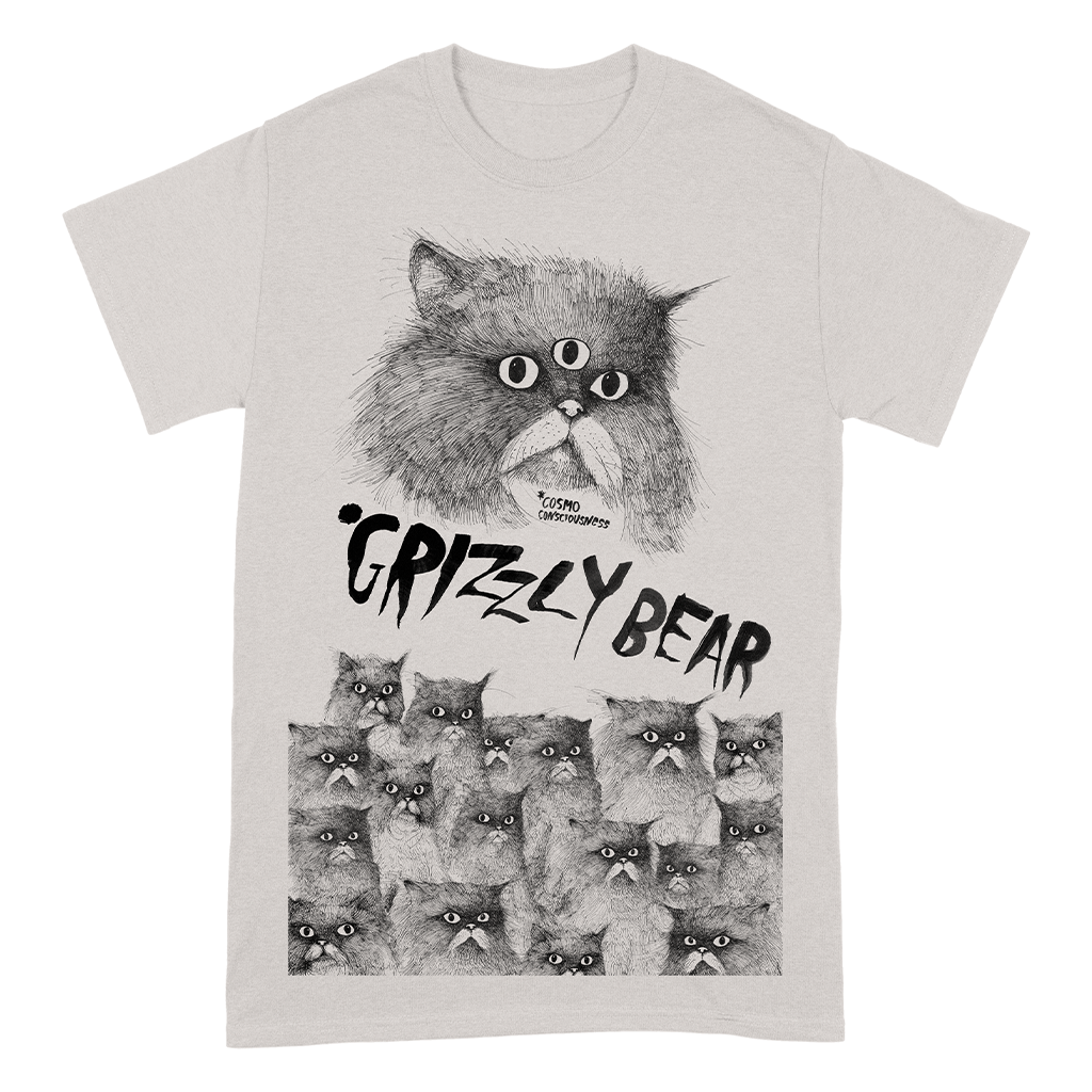 Grizzly Bear Catz T-Shirt - Ice Grey - The CBP Store