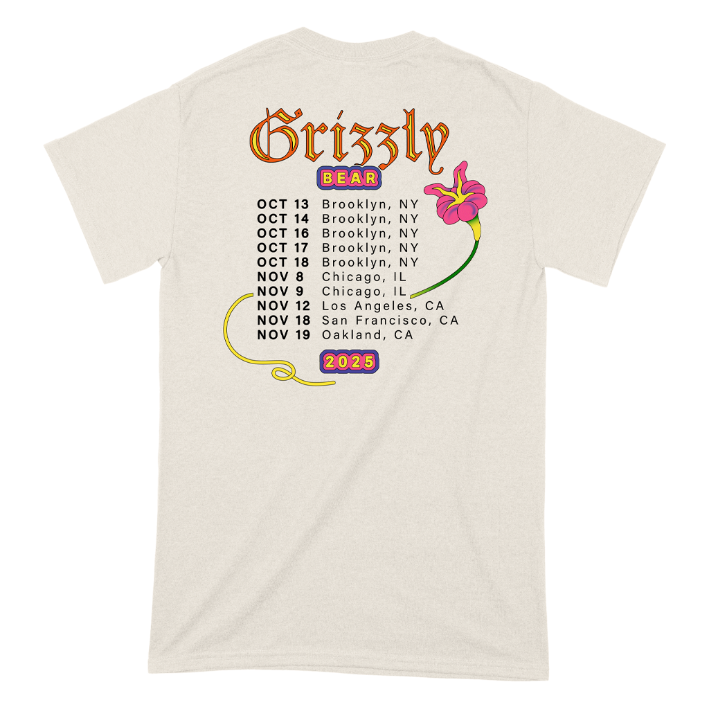 Sunshine Oct/Nov 2025 Tour T-Shirt