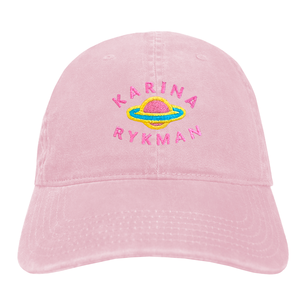 Pink Planet Dad Hat