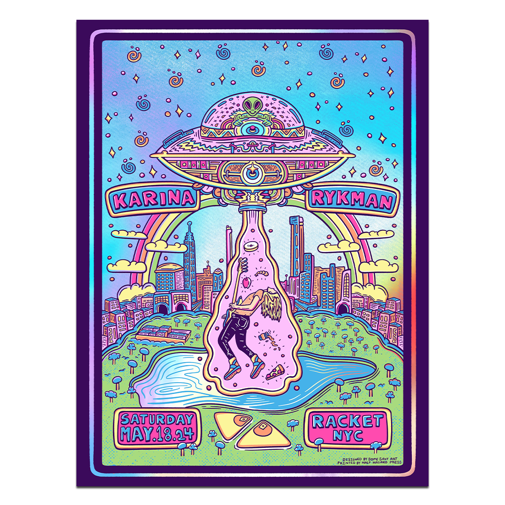 Racket NYC SIGNED Foil Poster - May 18, 2024