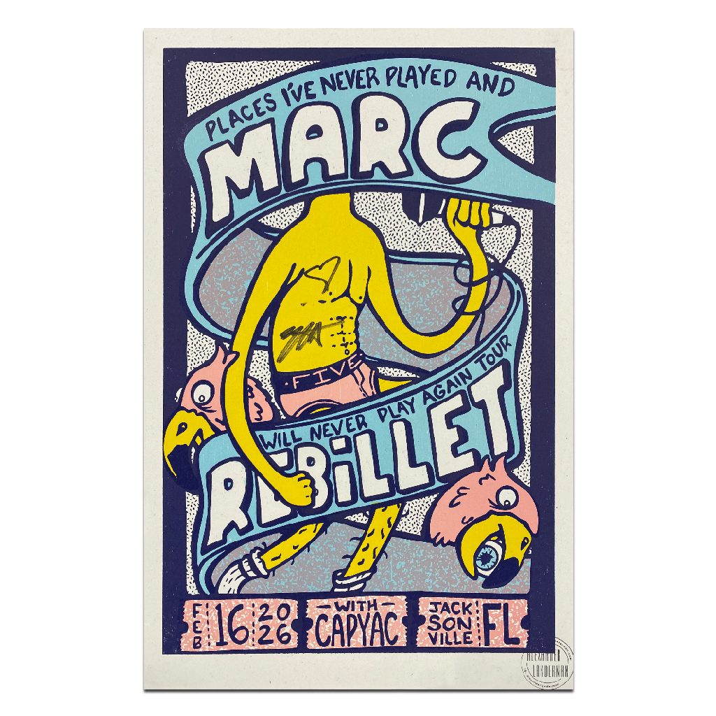 SIGNED Jacksonville, FL Poster - February 16, 2026