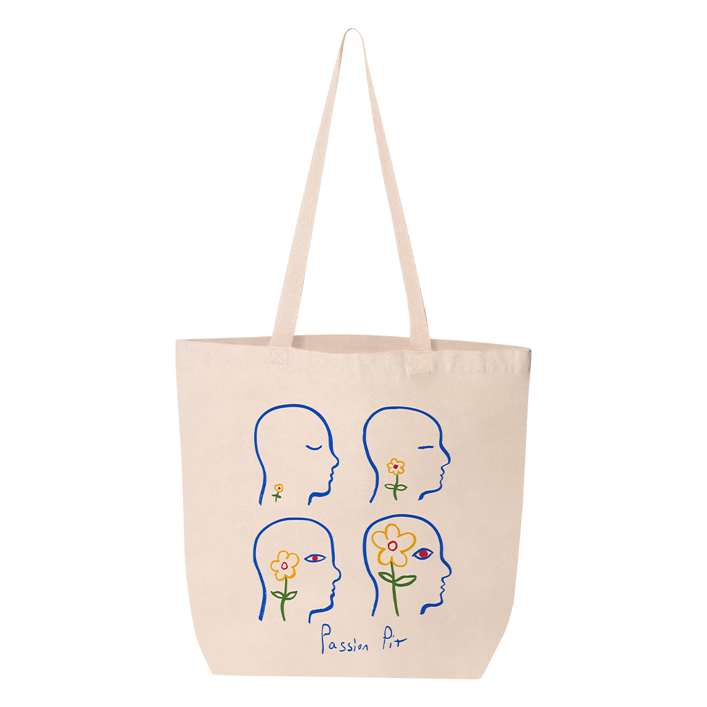 Faces Tote Bag