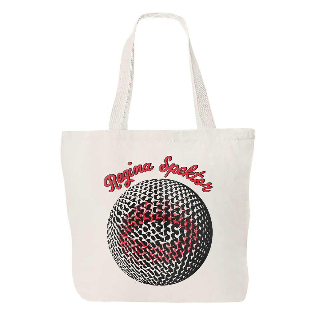 Mic Kiss Tote Bag