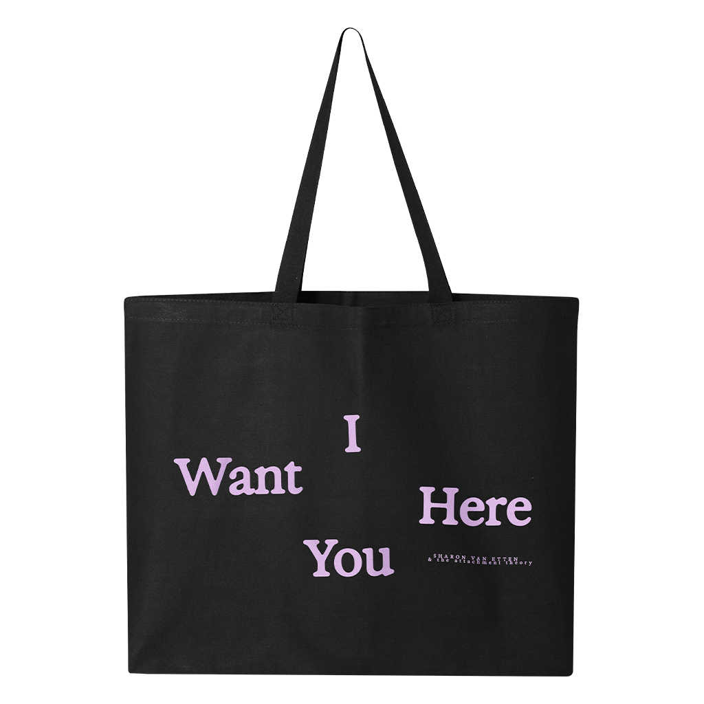 I Want You Here Tote Bag