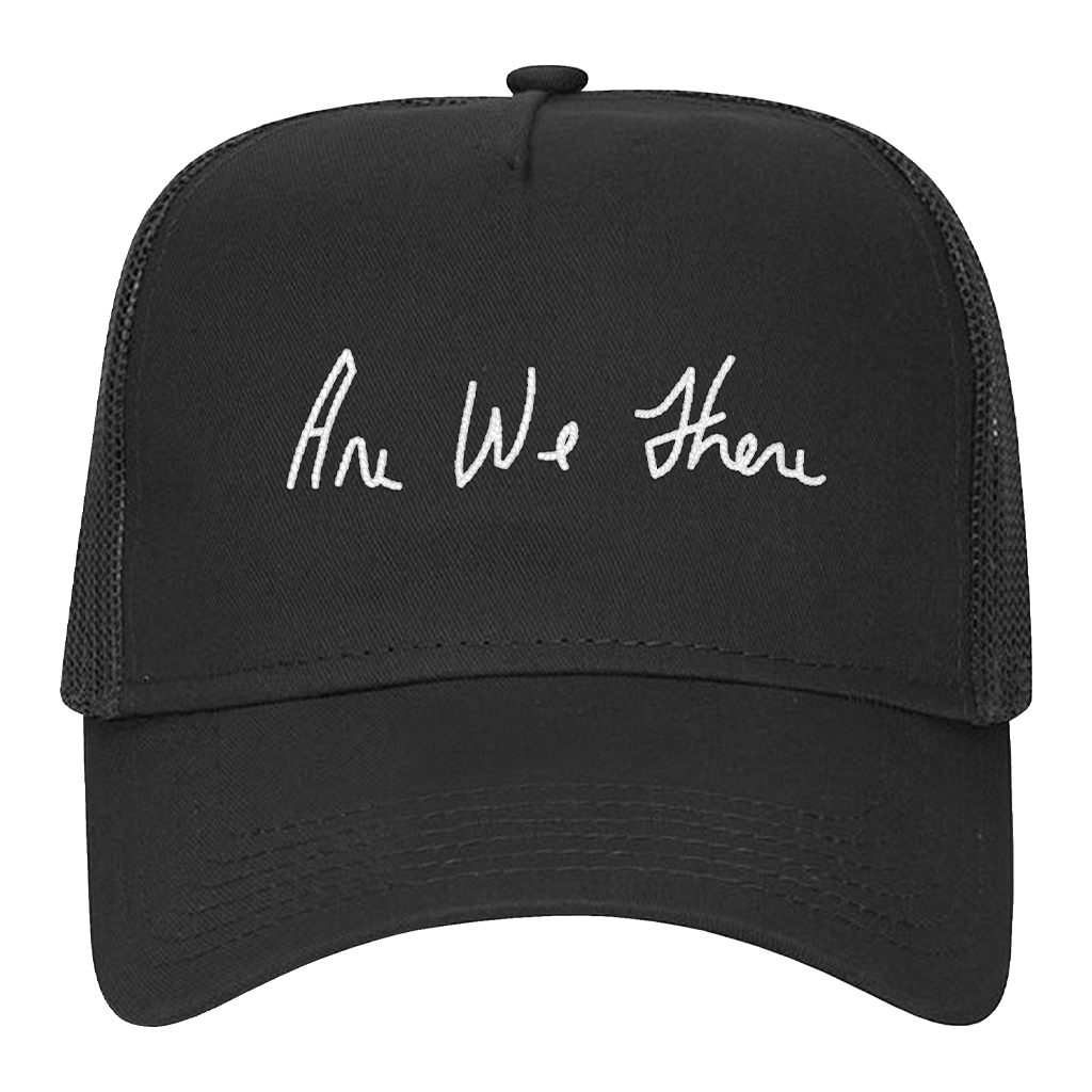 Are We There Trucker Hat