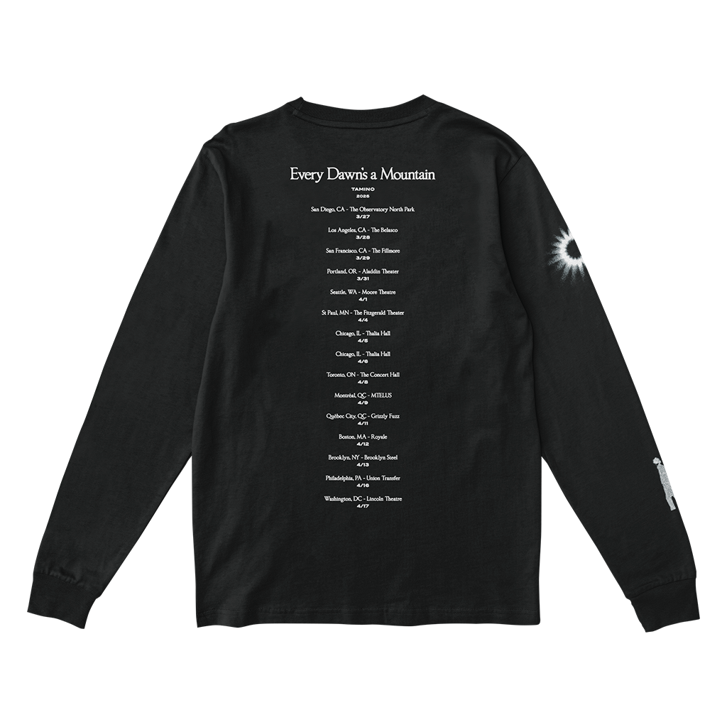 EDAM Triangle North America Tour 2025 Longsleeve T-Shirt