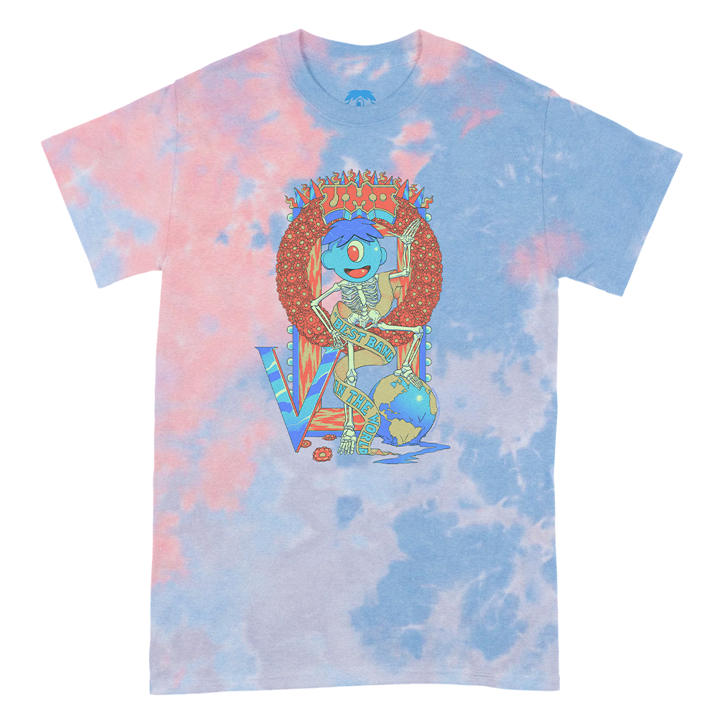 Unknown Mortal Orchestra Best Band In The World Tie Dye Coral Unknown Mortal Orchestra Best Band In The World Tie Dye Coral
