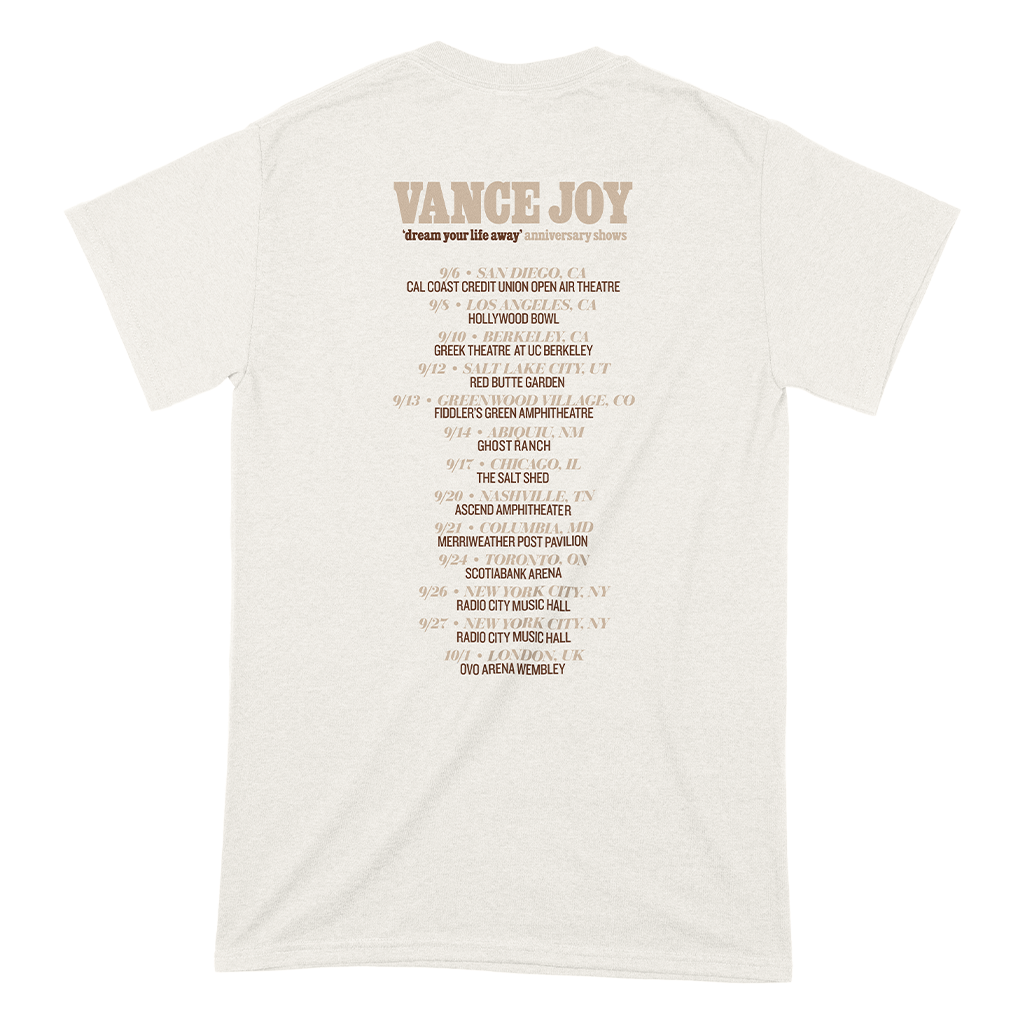 Dream Your Life Away Anniversary Shows 2024 T-Shirt