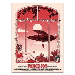 Vance Joy Dream Your Life Away Anniversary Shows 2024 Poster - The