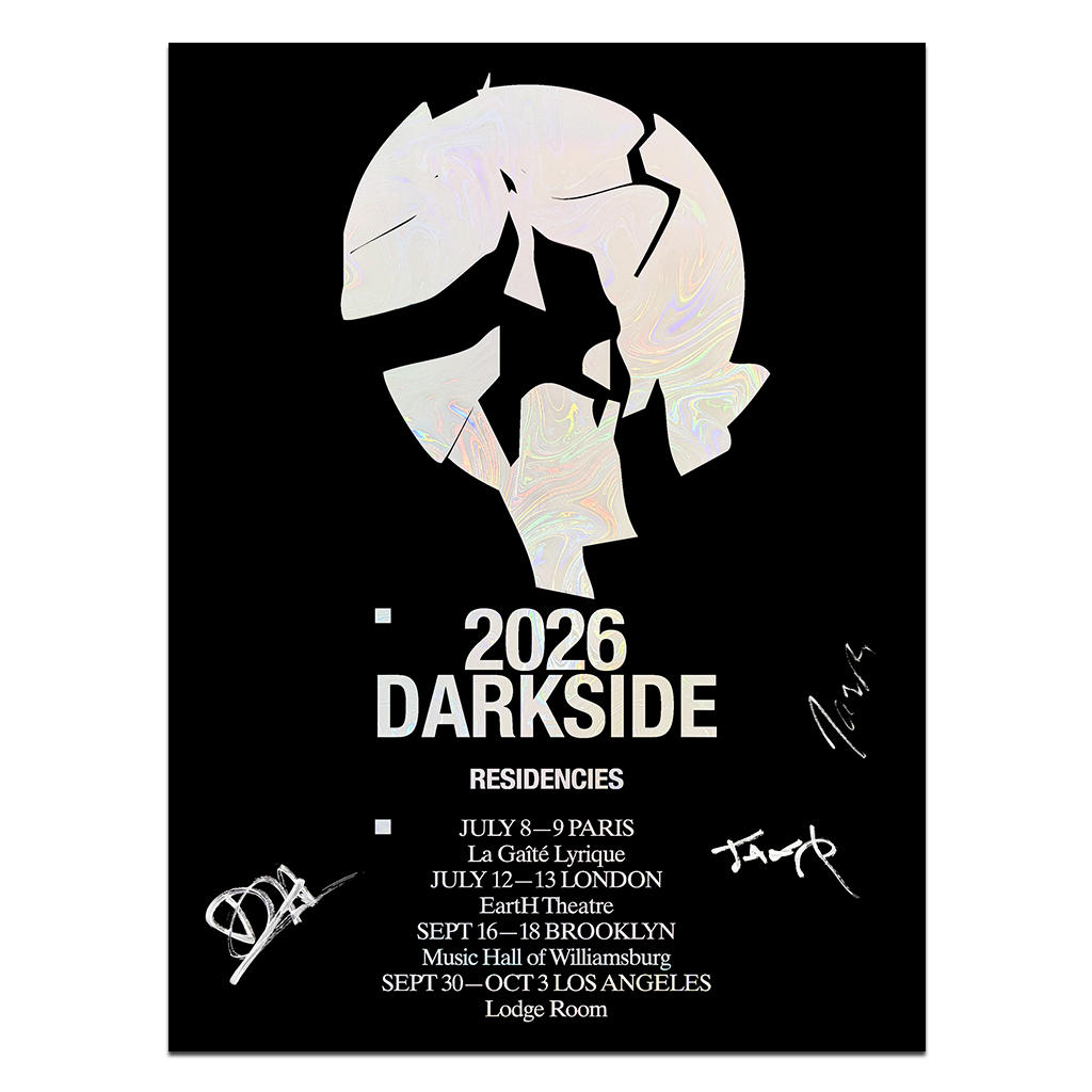 SIGNED 2026 DARKSIDE Residencies Poster