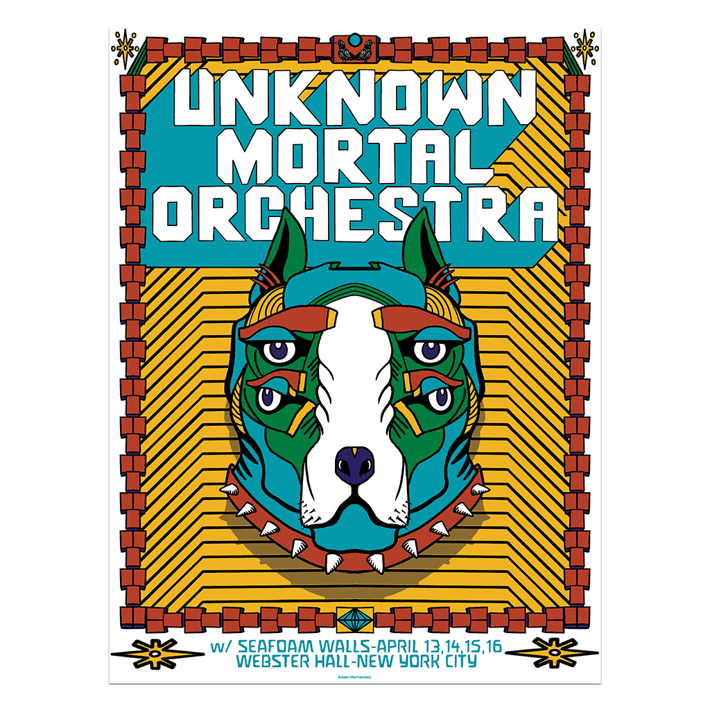 New York, NY Webster Hall - April 13 + 14 + 15 + 16, 2023 Poster