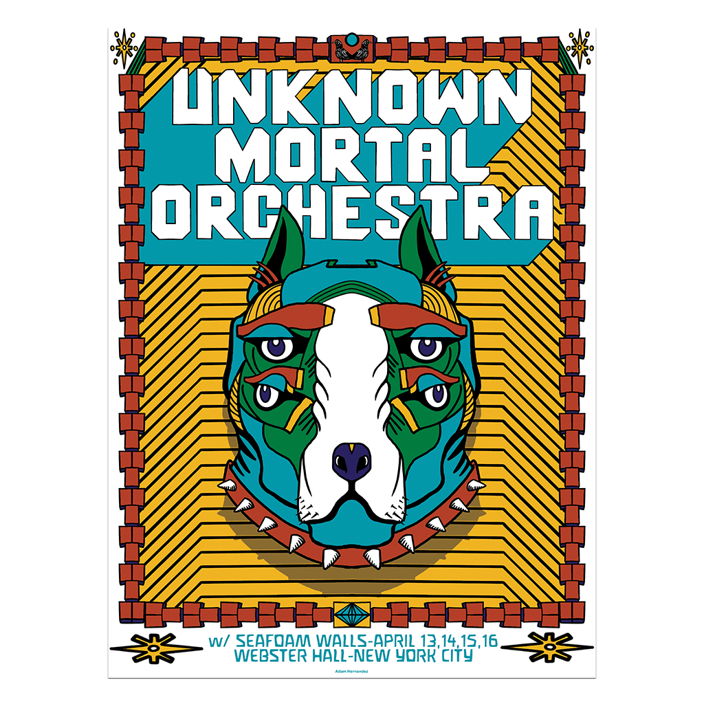 Unknown Mortal Orchestra Igor Pigment White T-Shirt - The CBP Store