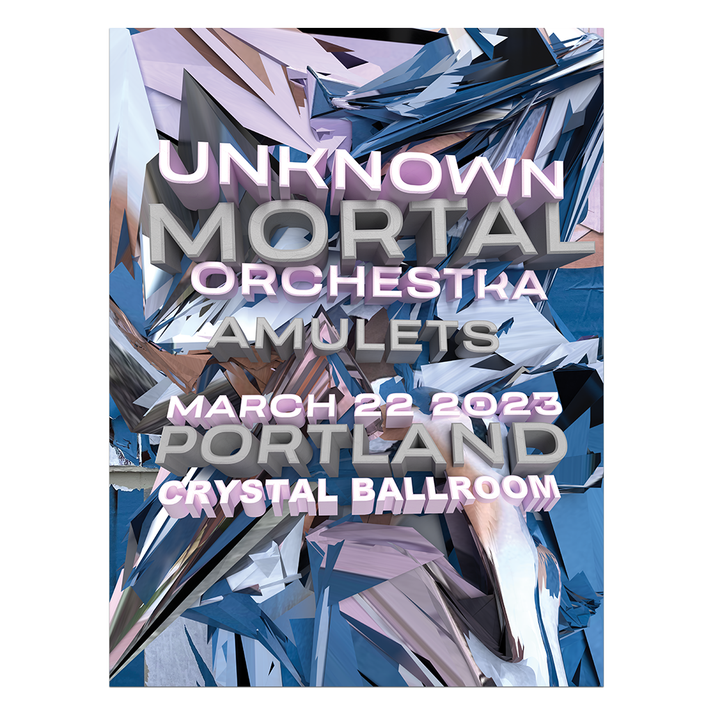 Portland, OR Crystal Ballroom - March 22, 2023 Poster