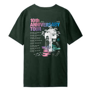 Walk The Moon 10th Anniversary Tour T-Shirt