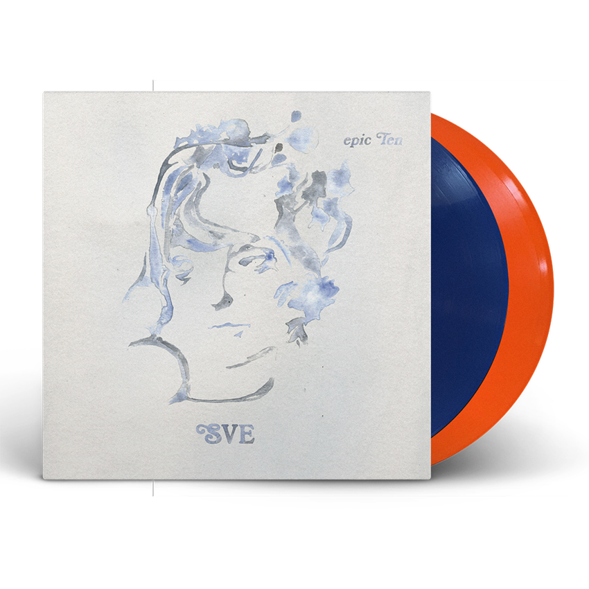 epic Ten 2x12&quot; Vinyl (Translucent Blue/Orange)