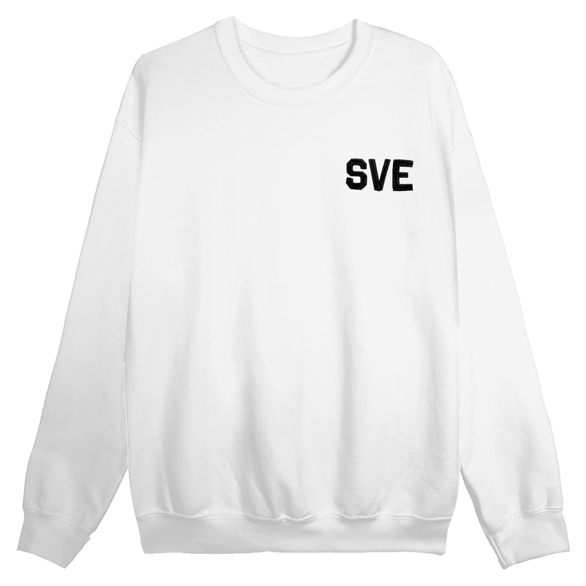 SVE Logo Embroidered Crewneck Sweatshirt